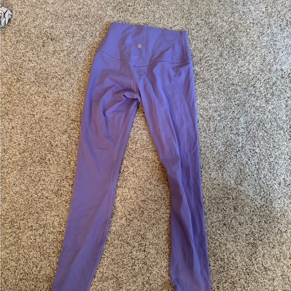 Lululemon Athletica Lavender High-Rise Leggings